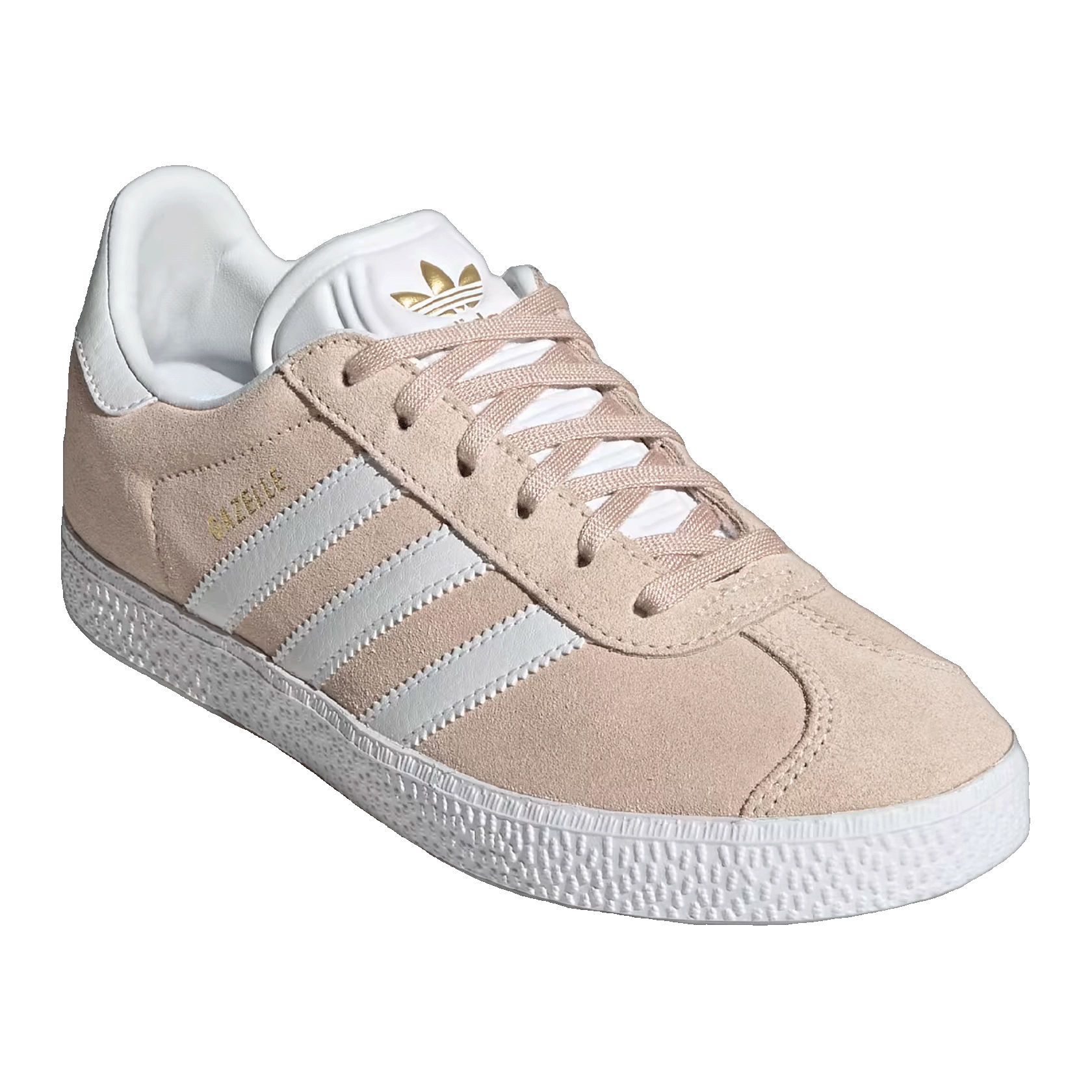adidas Gazelle Pink Tint Cloud White (GS) Side H01512