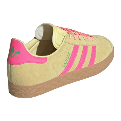 adidas Gazelle Powder Yellow Lucid Pink (W) Back JH7211