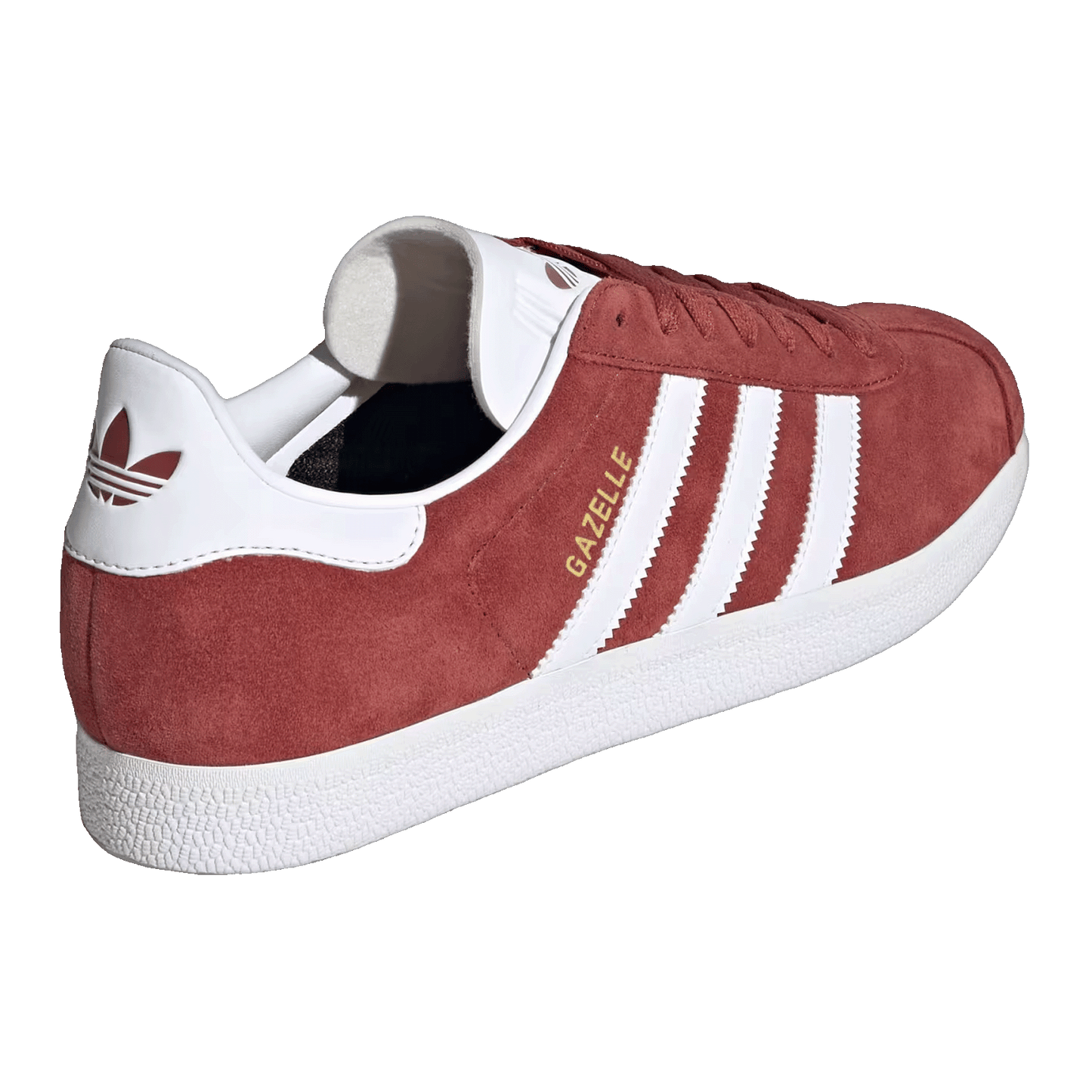 adidas Gazelle Preloved Ruby Cloud White Gold Metallic Back