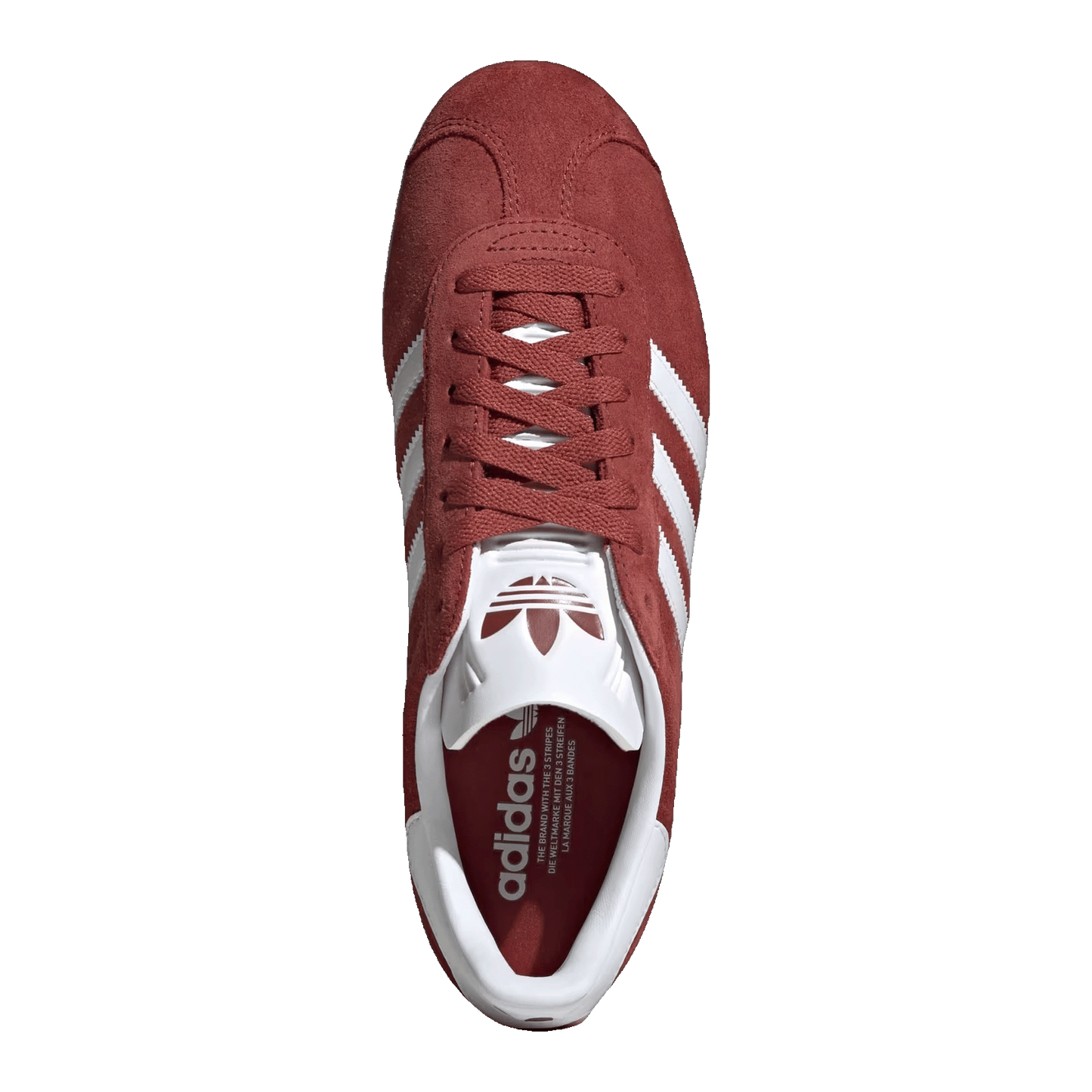 adidas Gazelle Preloved Ruby Cloud White Gold Metallic Oben