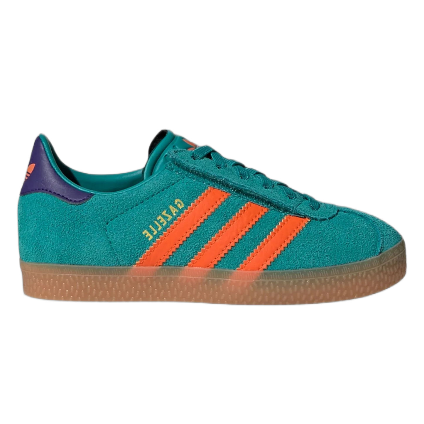 adidas Gazelle Pure Teal Impact Orange Collegiate Purple (GS) JR5943