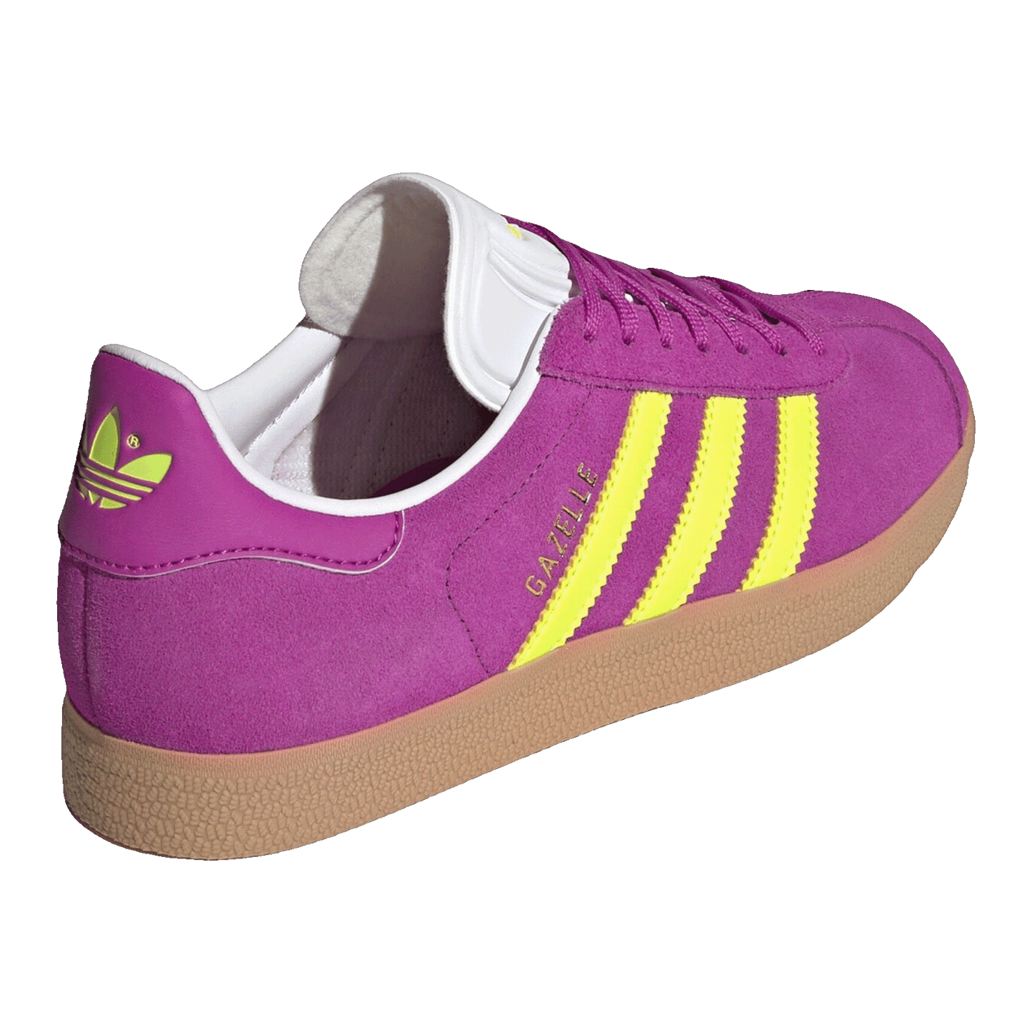 adidas Gazelle Purple Burst Solar Yellow (W) Back JI1373