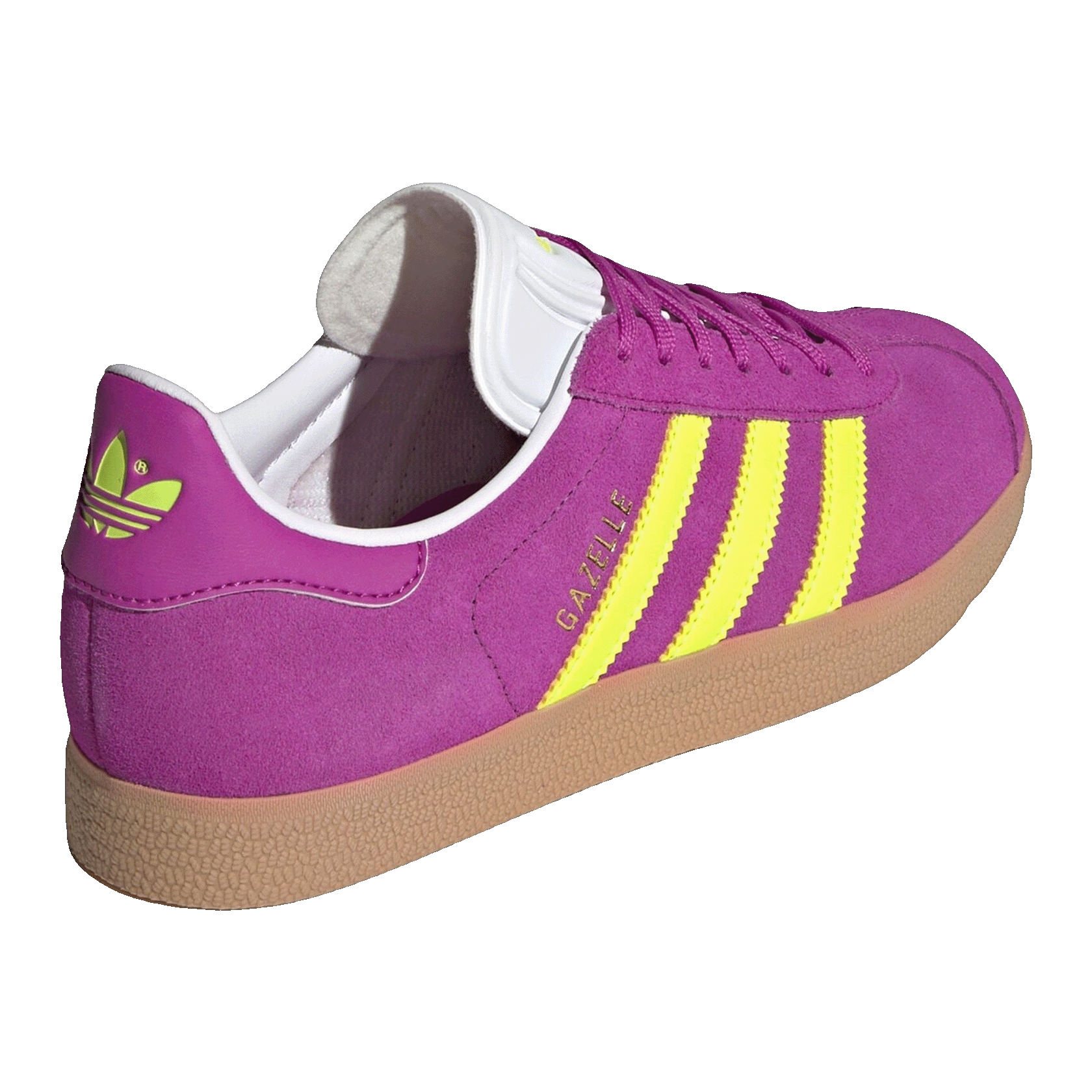 adidas Gazelle Purple Burst Solar Yellow (W) Back JI1373