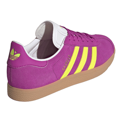 adidas Gazelle Purple Burst Solar Yellow (W) Back JI1373