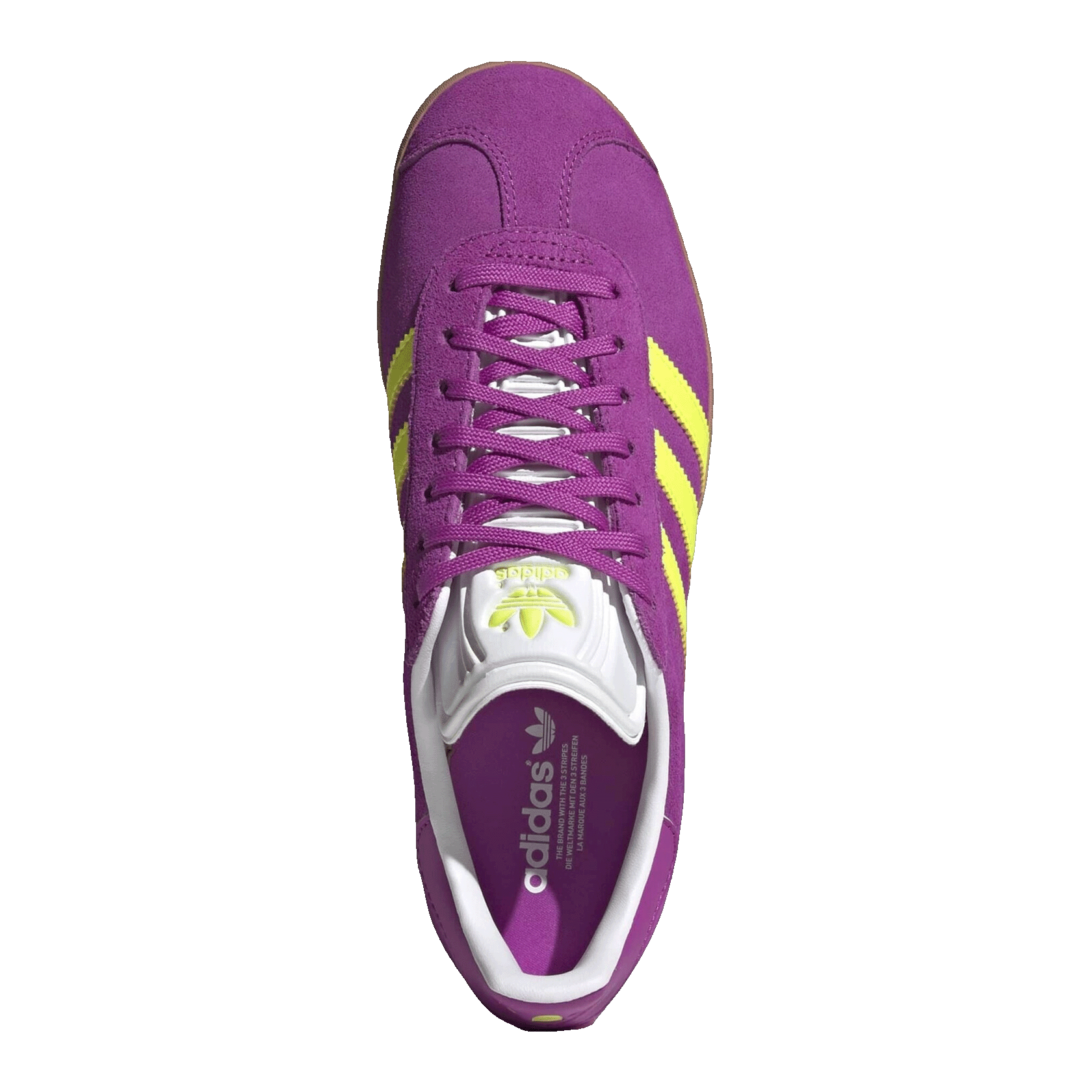 adidas Gazelle Purple Burst Solar Yellow (W) Oben JI1373