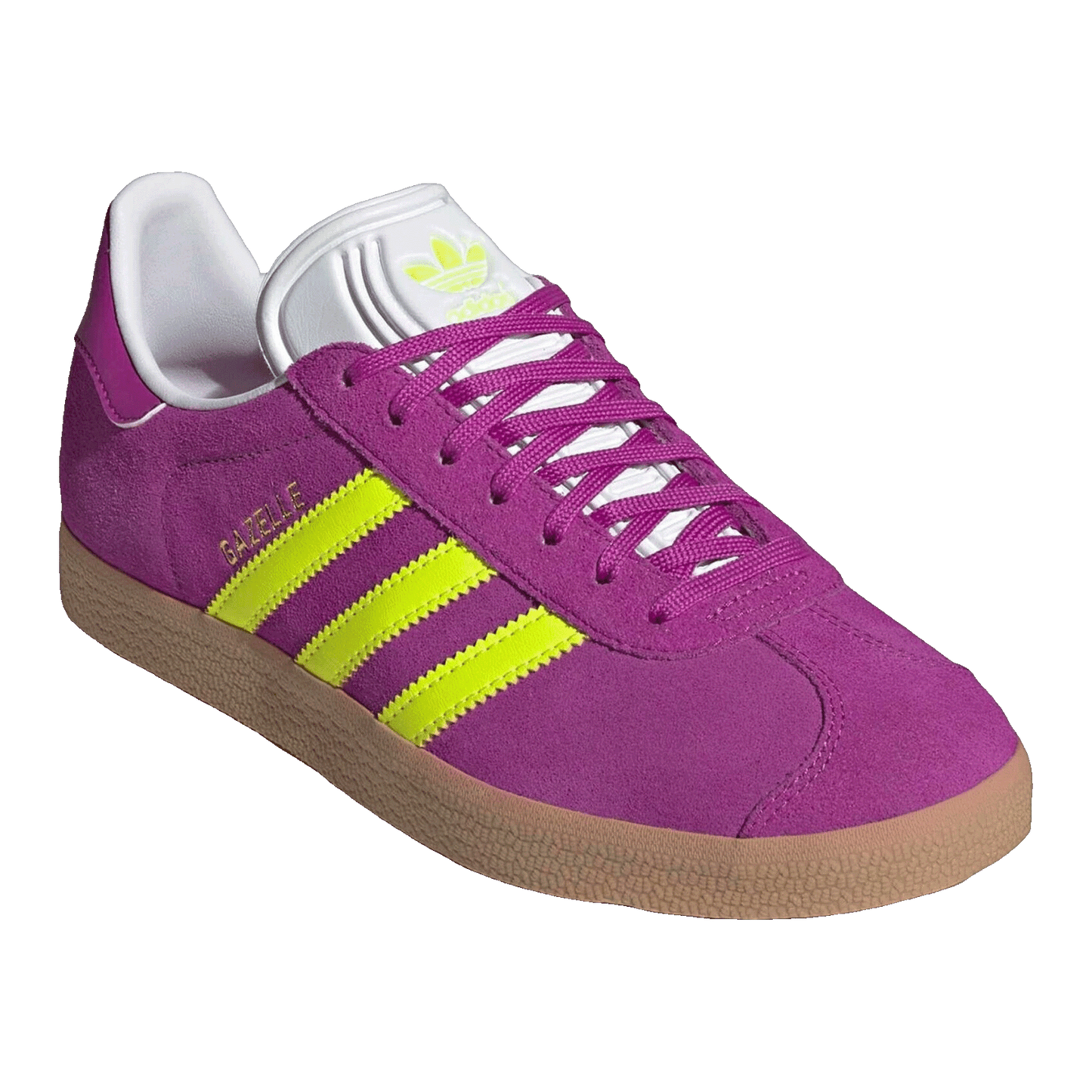 adidas Gazelle Purple Burst Solar Yellow (W) Side JI1373