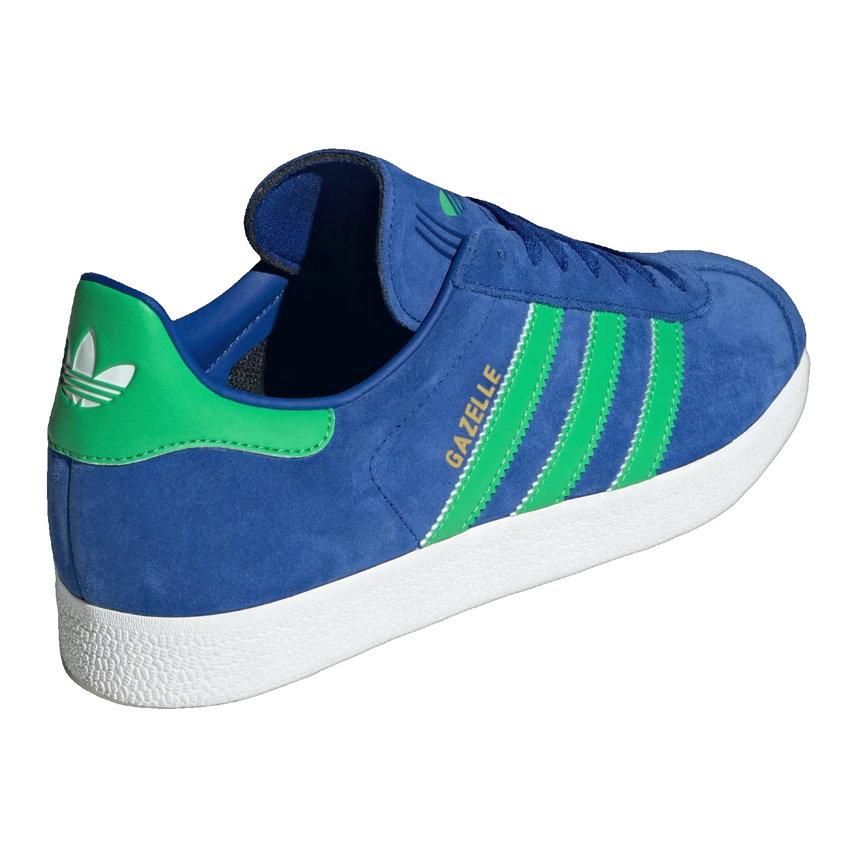 adidas Gazelle Royal Blue Energy Green Back JH5389