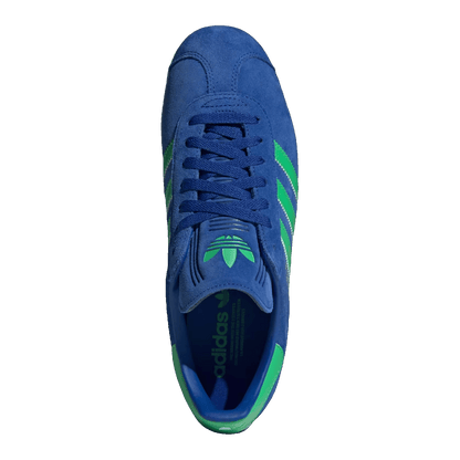adidas Gazelle Royal Blue Energy Green Oben JH5389