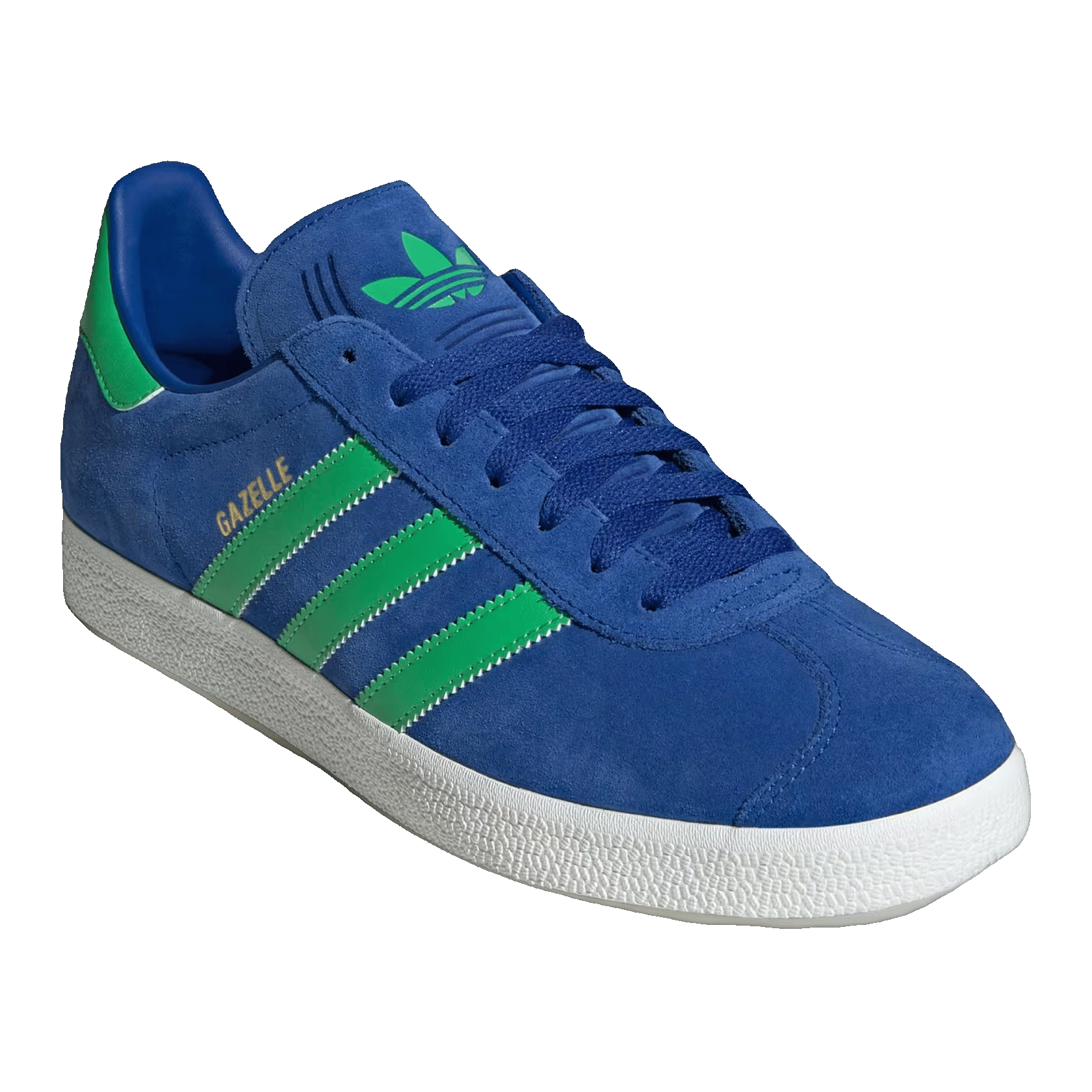 adidas Gazelle Royal Blue Energy Green Side JH5389