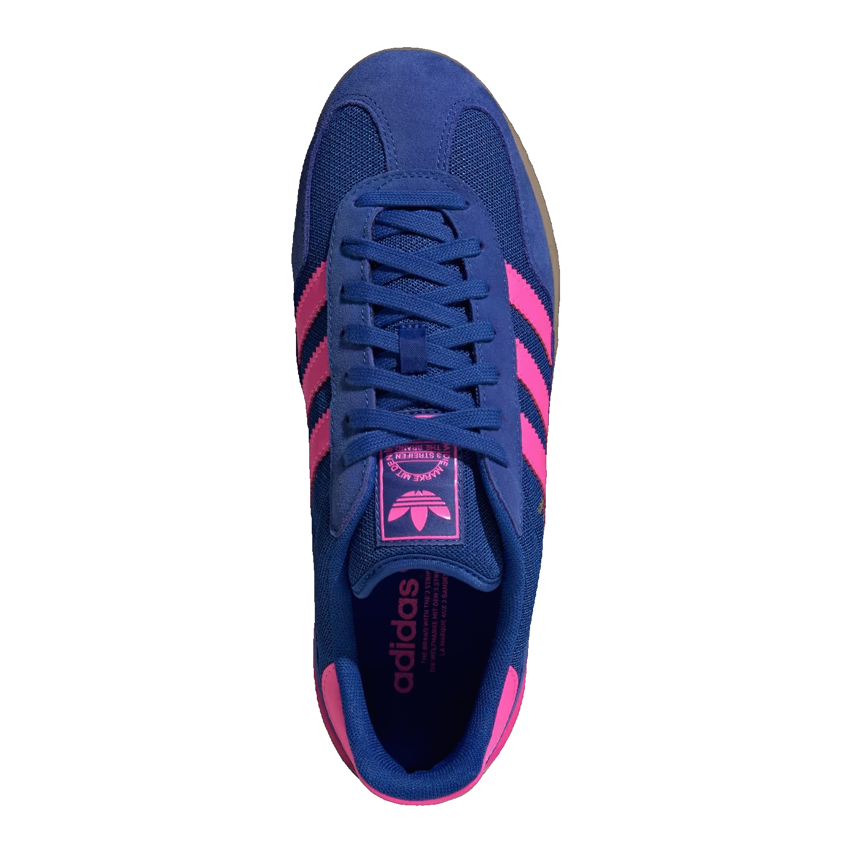 adidas Gazelle Sala Royal Blue Lucid Pink Oben JR3838