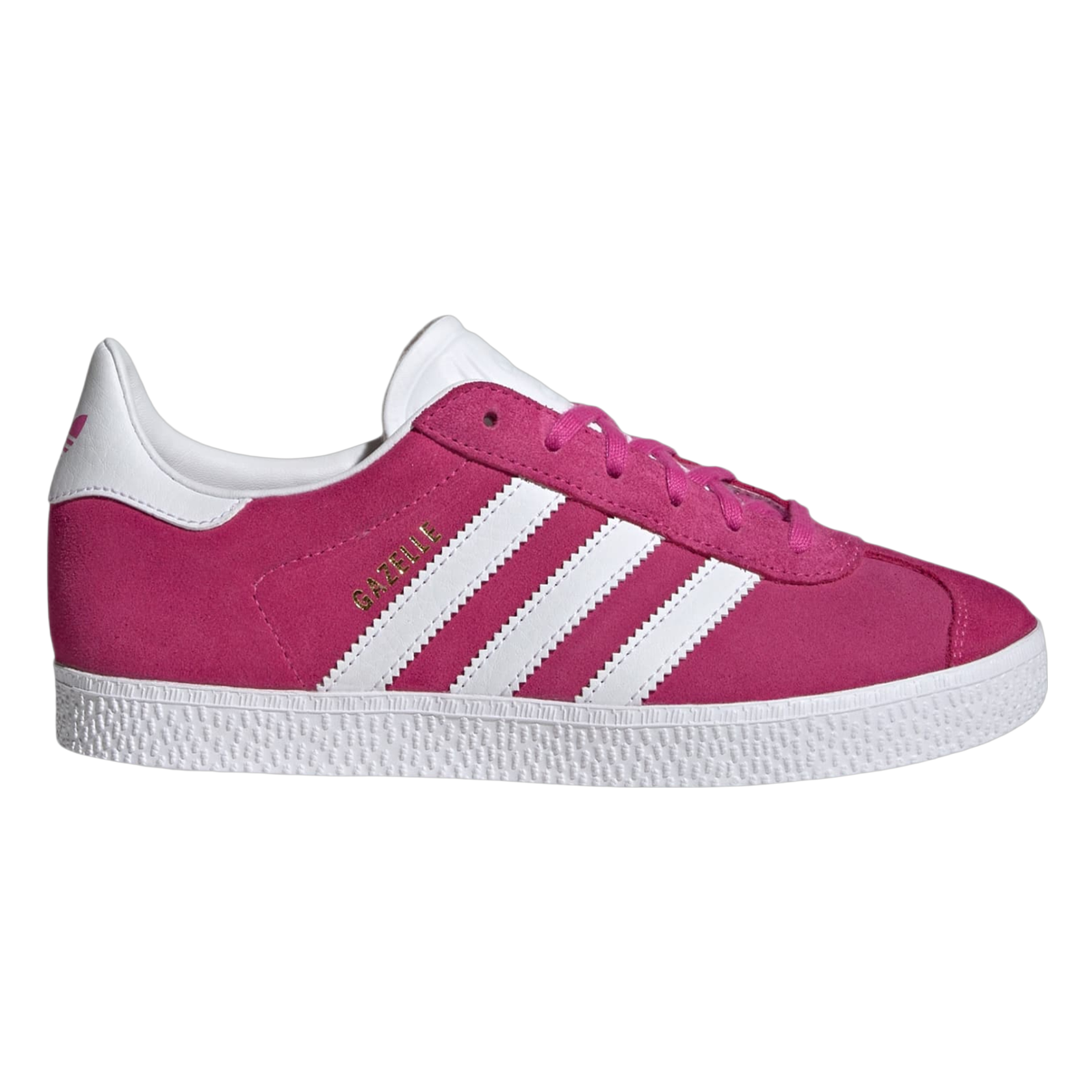 adidas Gazelle Semi Lucid Fuchsia Cloud White Gold Metallic (GS) IF9801