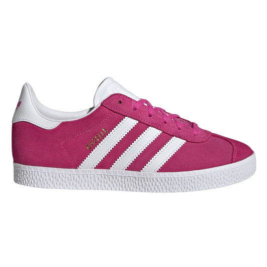 adidas Gazelle Semi Lucid Fuchsia Cloud White Gold Metallic (GS) IF9801