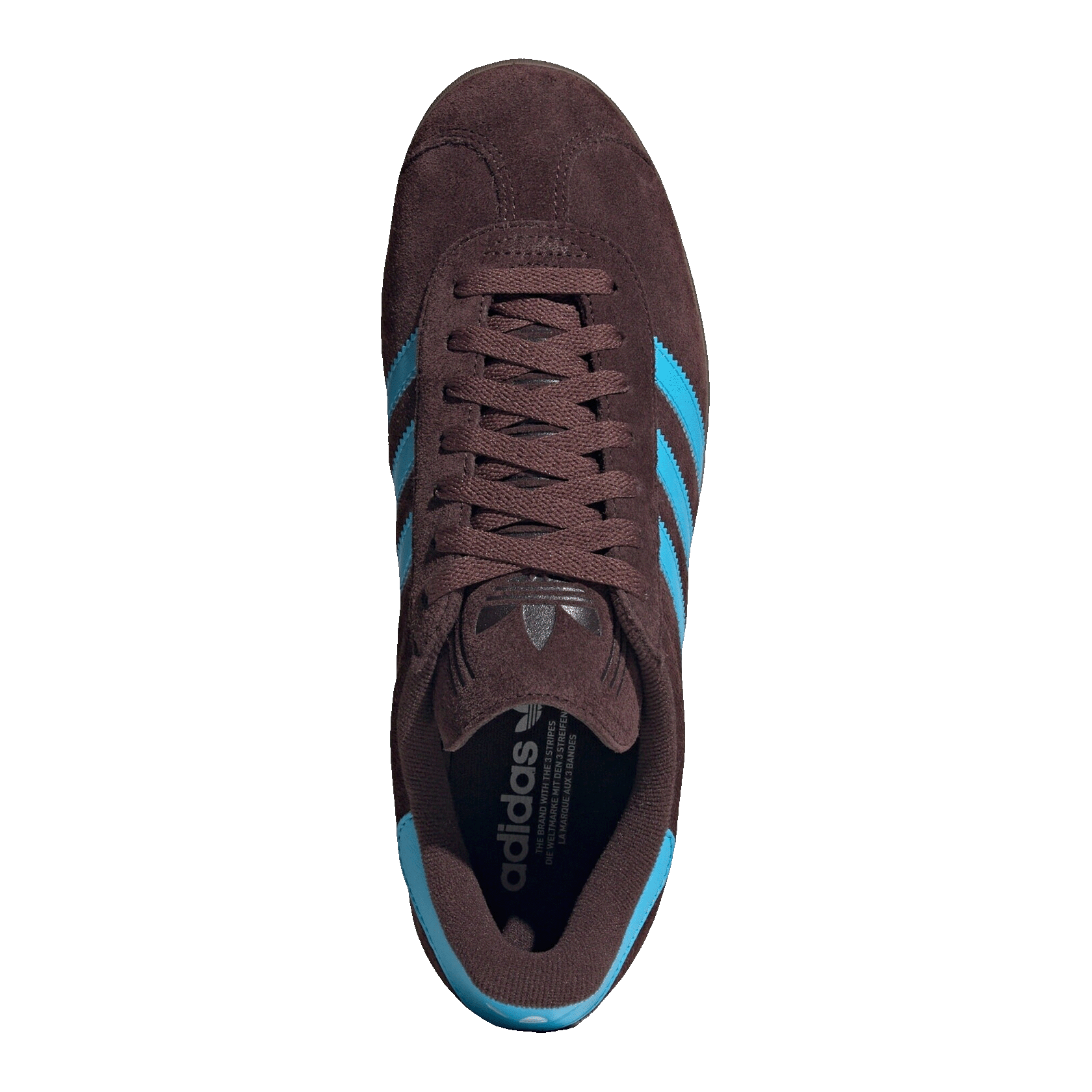 adidas Gazelle Shadow Brown Sky Rush Oben JH5392