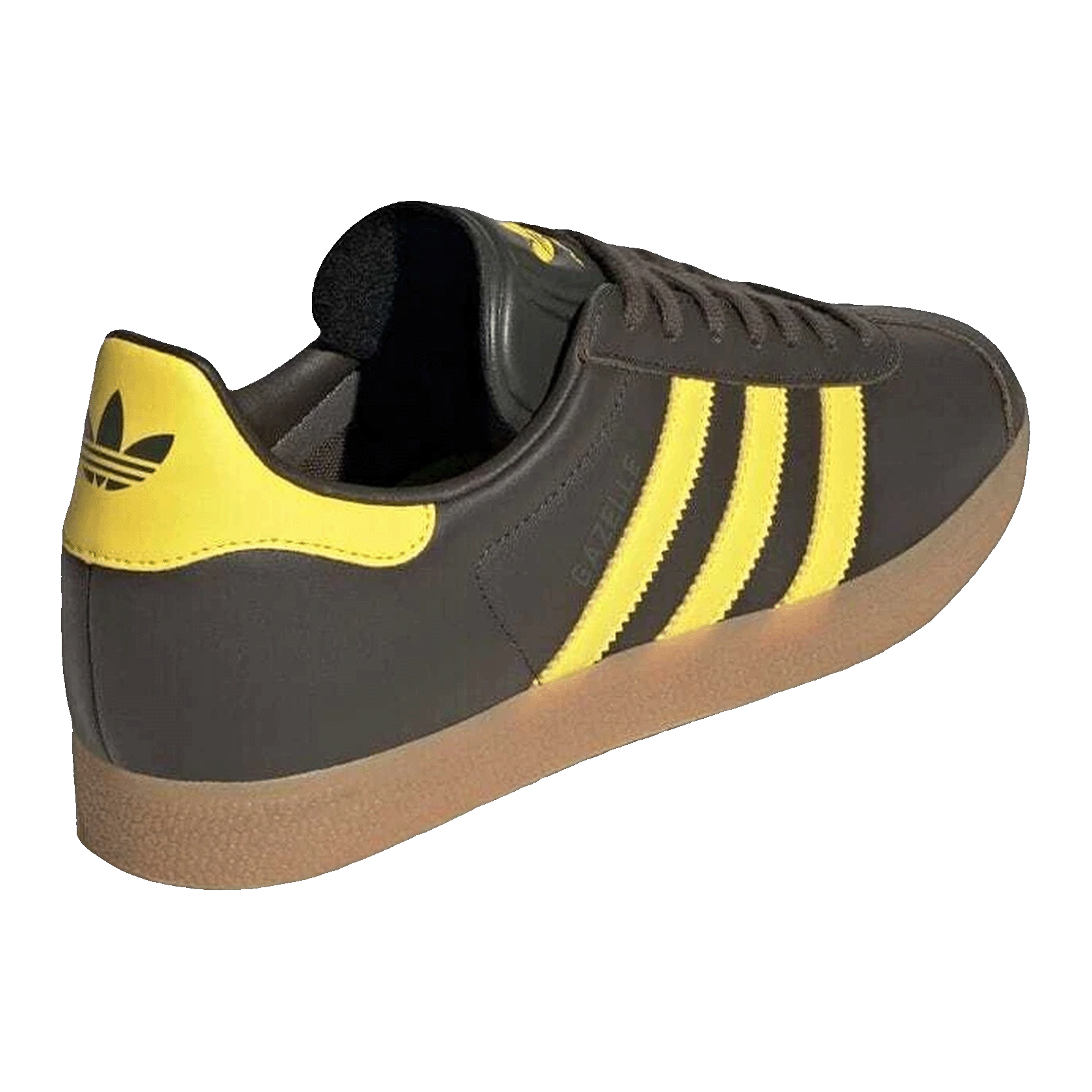adidas Gazelle Shadow Olive Yellow Gum Back HQ9873