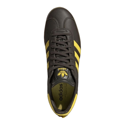 adidas Gazelle Shadow Olive Yellow Gum Oben HQ9873