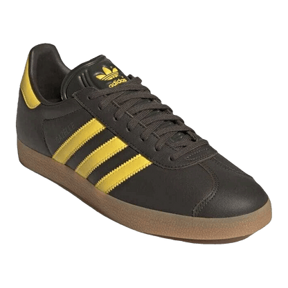 adidas Gazelle Shadow Olive Yellow Gum Side HQ9873