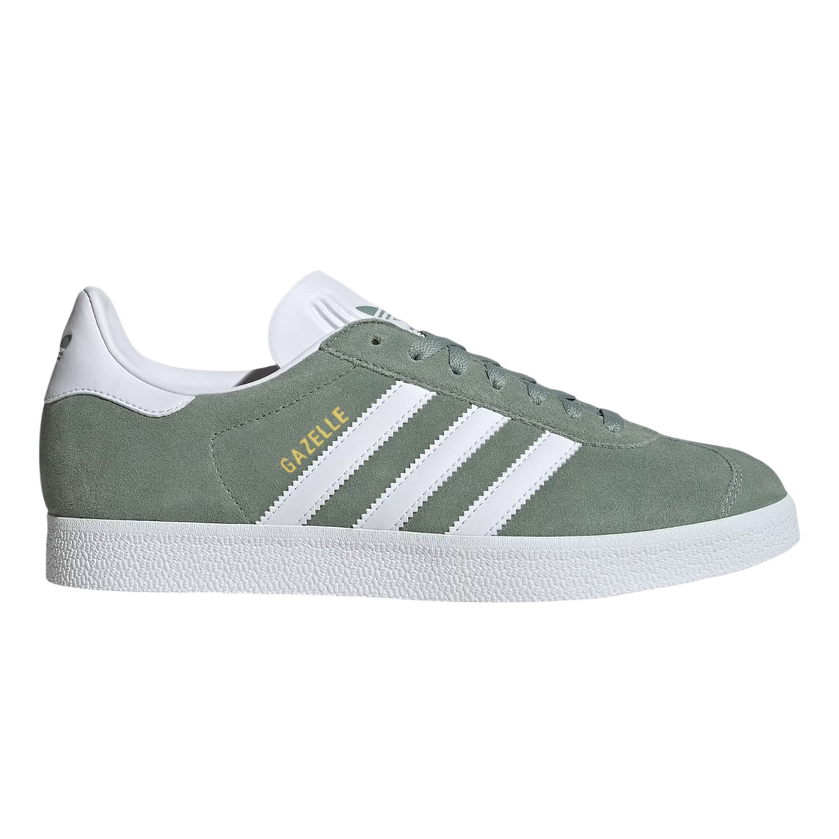 adidas Gazelle Silver Green Cloud White Gold Metallic JH5384