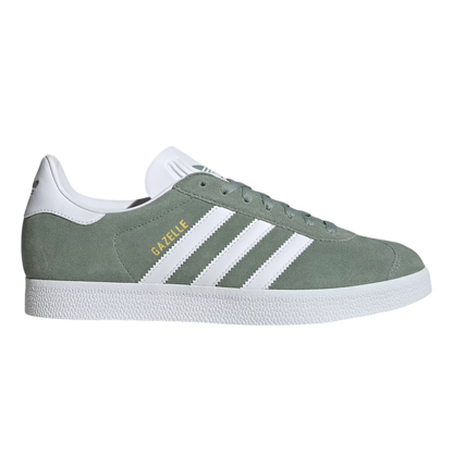 adidas Gazelle Silver Green Cloud White Gold Metallic JH5384