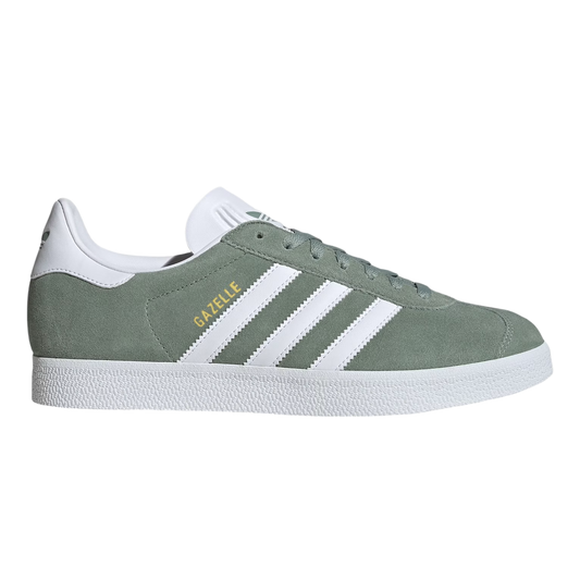 adidas Gazelle Silver Green Cloud White Gold Metallic JH5384