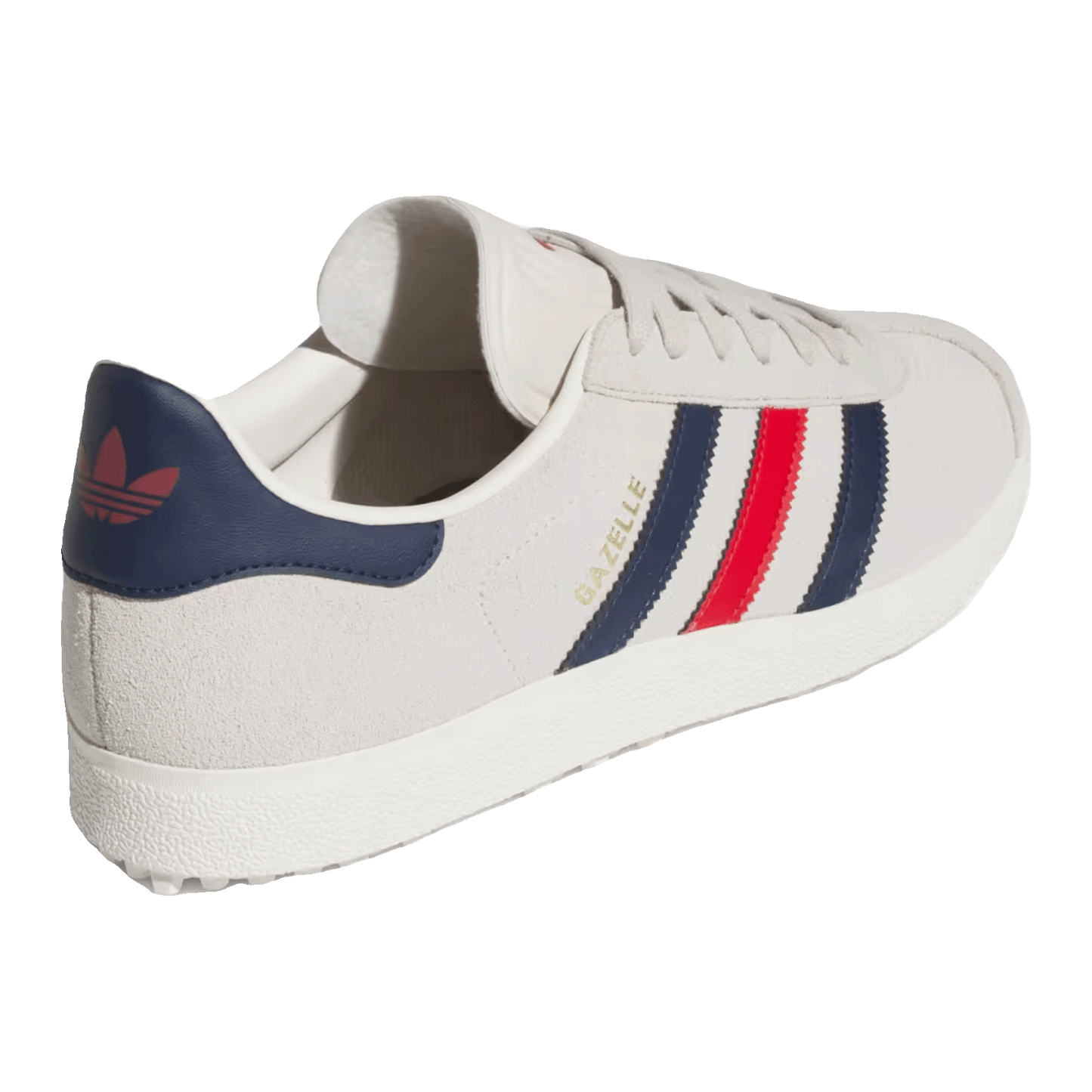 adidas Gazelle Spikeless Golf Alumina Night Indigo Better Scarlet Back