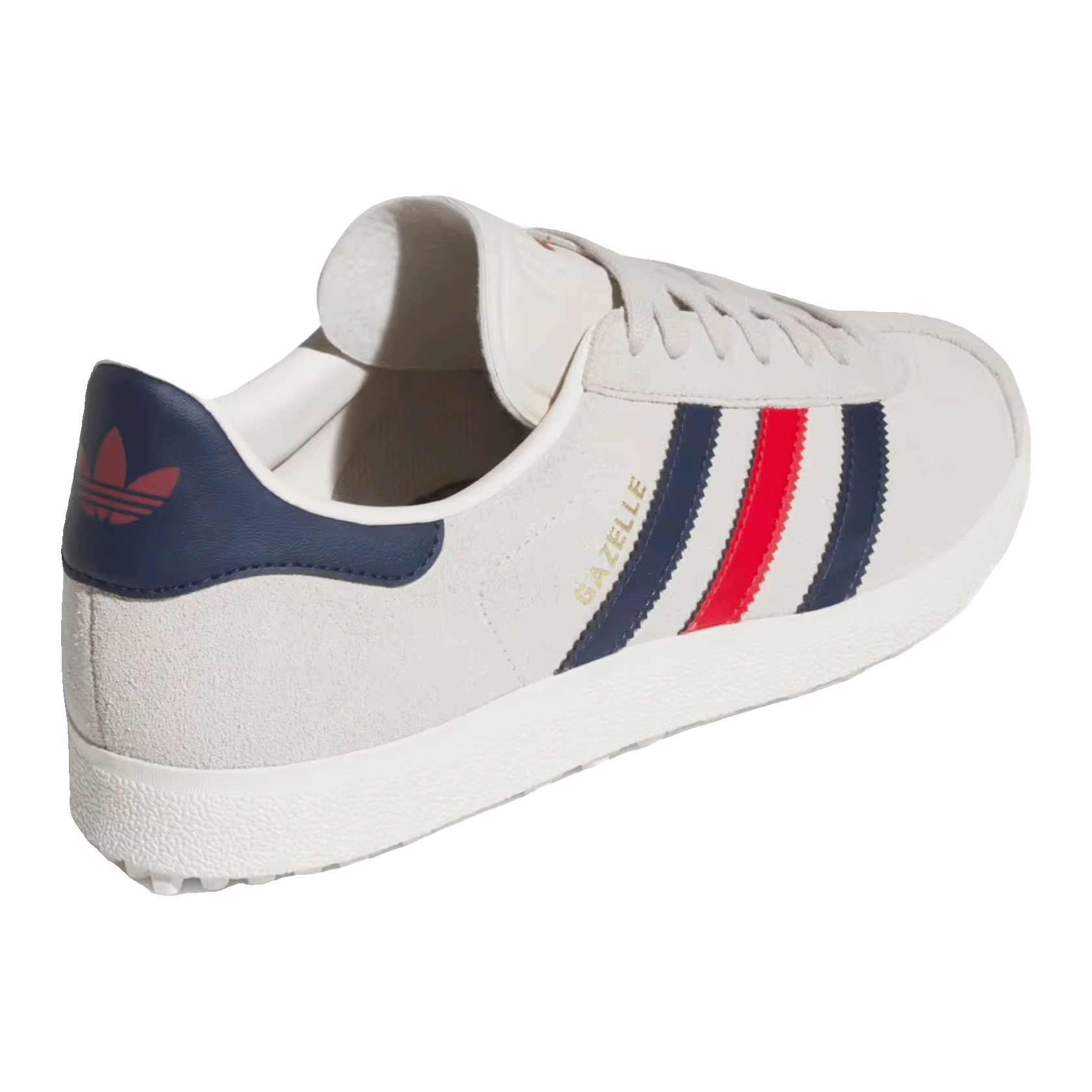 adidas Gazelle Spikeless Golf Alumina Night Indigo Better Scarlet Back