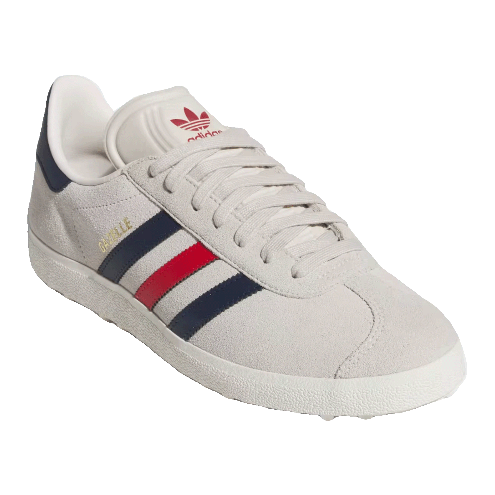 adidas Gazelle Spikeless Golf Alumina Night Indigo Better Scarlet Side