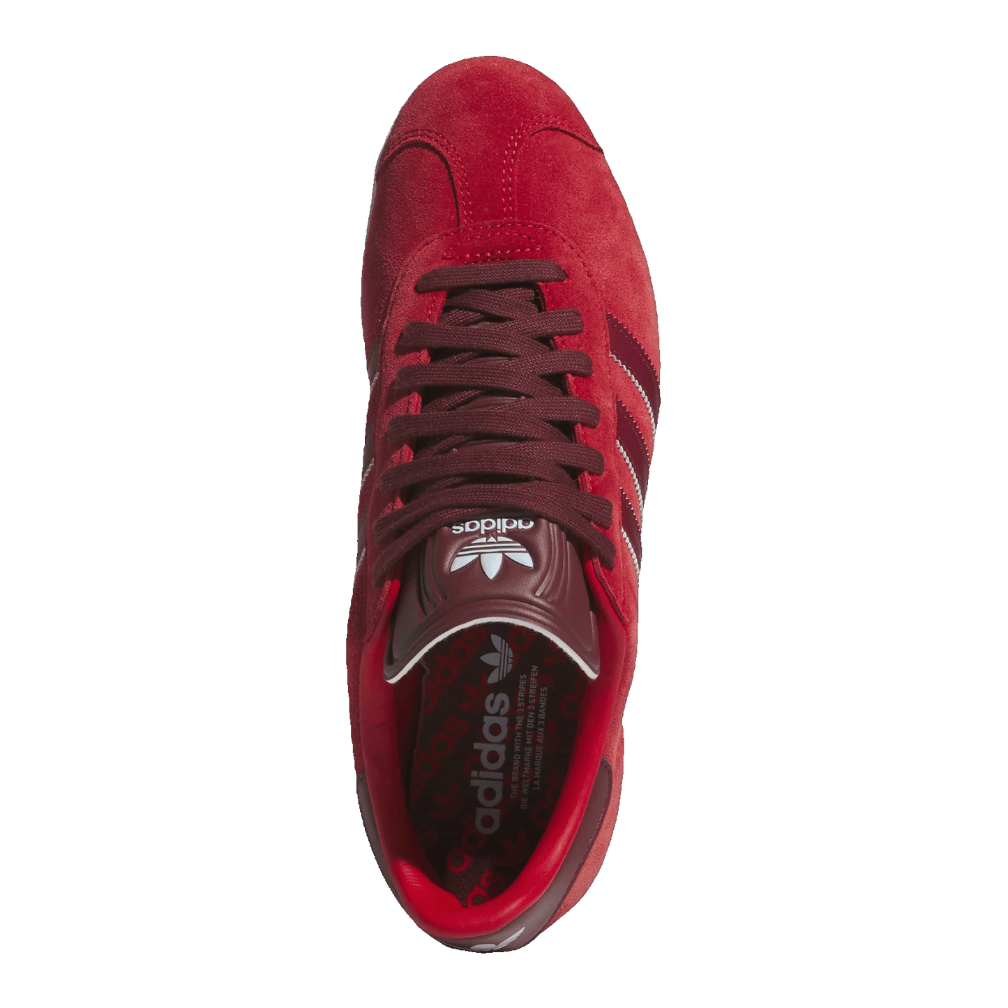 adidas Gazelle Spikeless Golf Better Scarlet White Oben