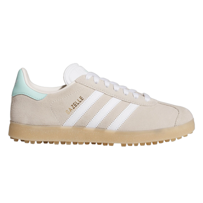 adidas Gazelle Spikeless Golf Chalk White Clear Mint (W) HP7075