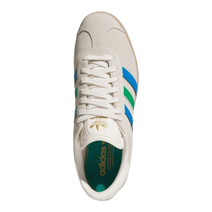 adidas Gazelle Spikeless Golf Chalk White Green Blue Bird Oben