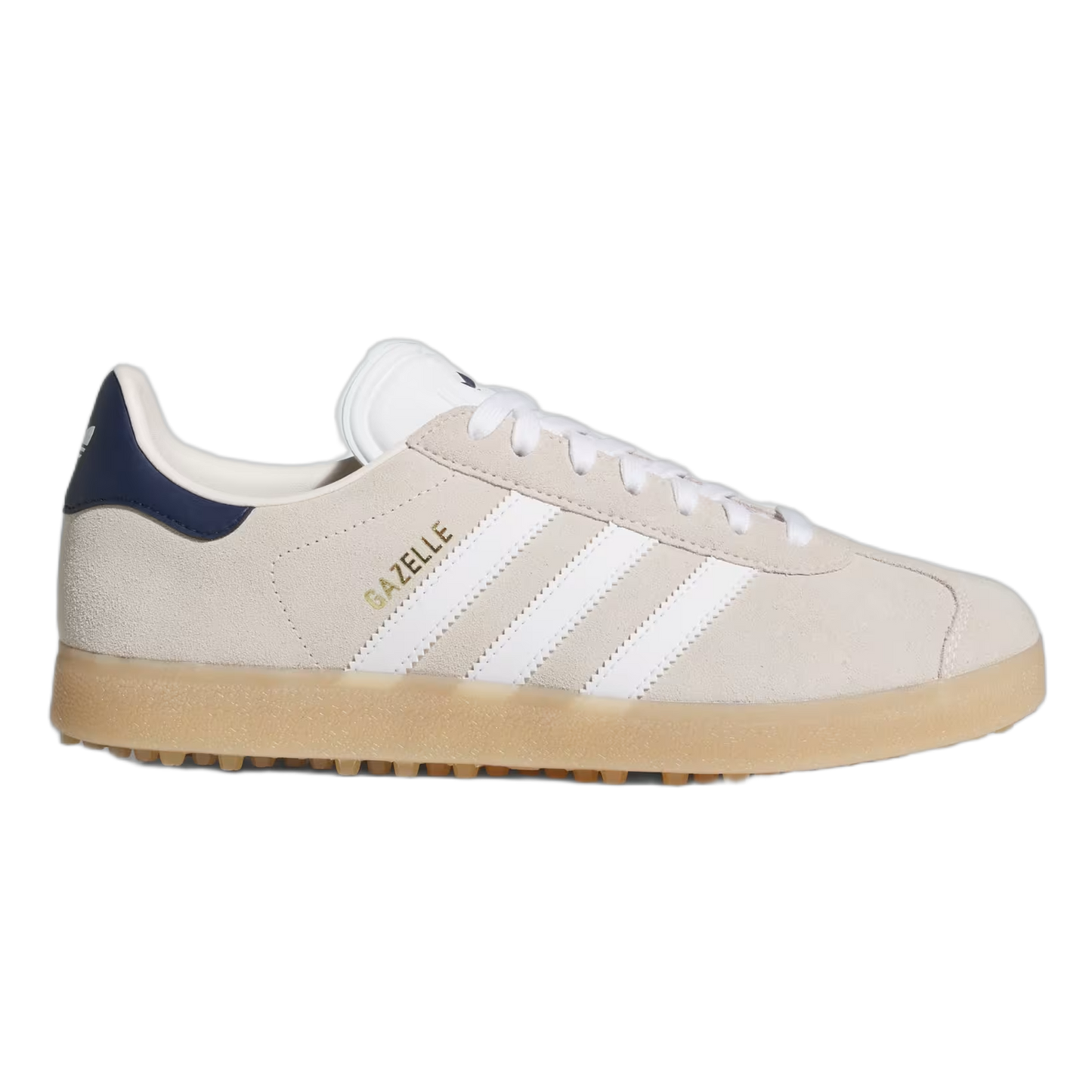 adidas Gazelle Spikeless Golf Chalk White Night Indigo HP7073