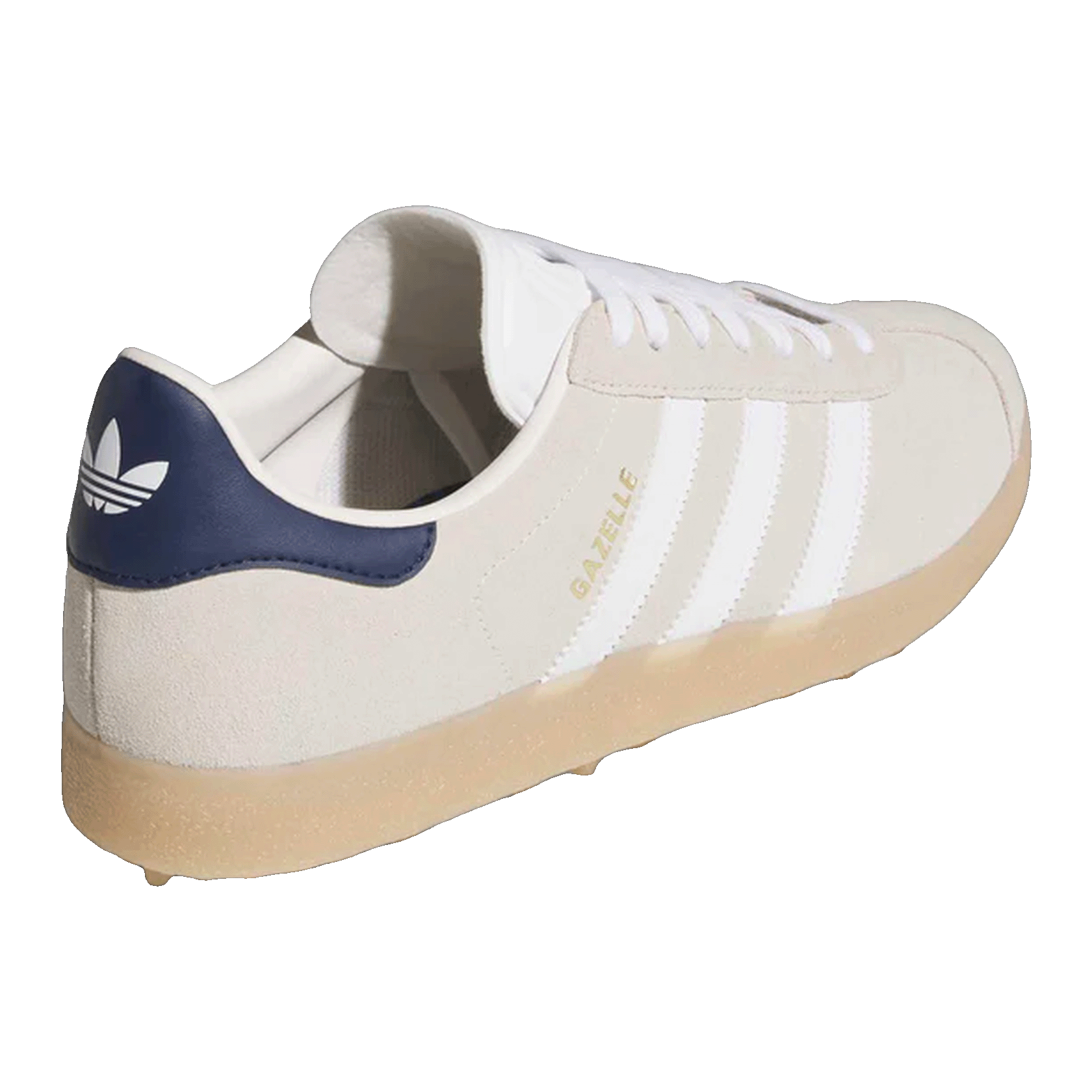 adidas Gazelle Spikeless Golf Chalk White Night Indigo Back HP7073