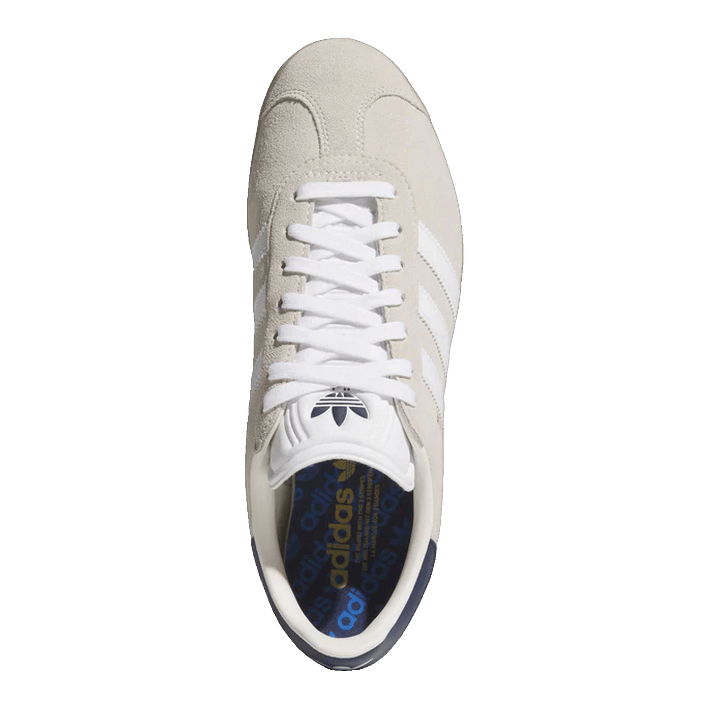 adidas Gazelle Spikeless Golf Chalk White Night Indigo Oben HP7073