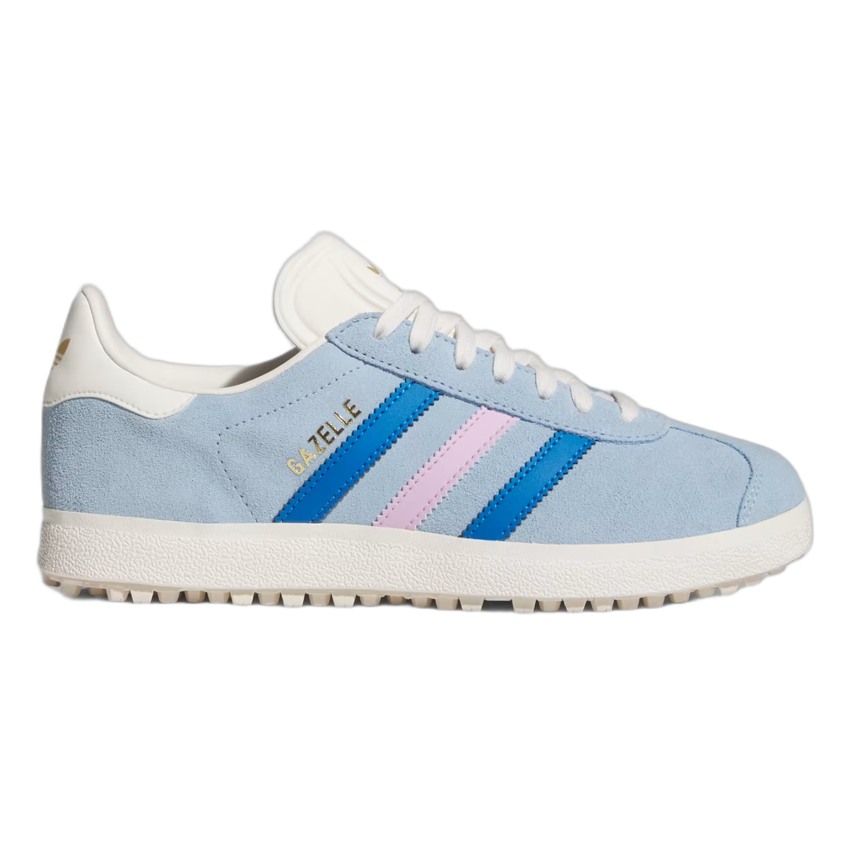 adidas Gazelle Spikeless Golf Clear Sky Blue Bird Bliss Lilac (W) JQ7756