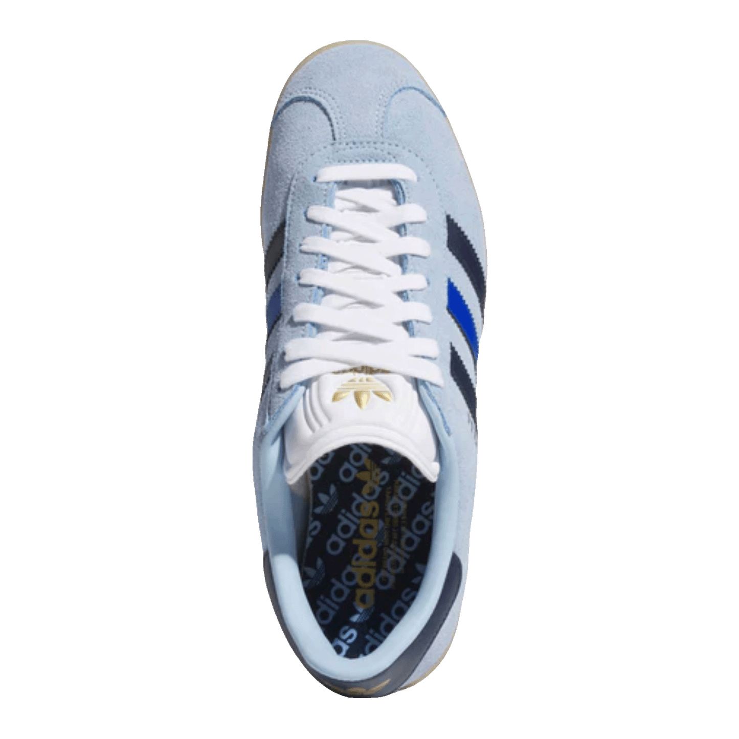 adidas Gazelle Spikeless Golf Clear Sky Night Indigo Oben