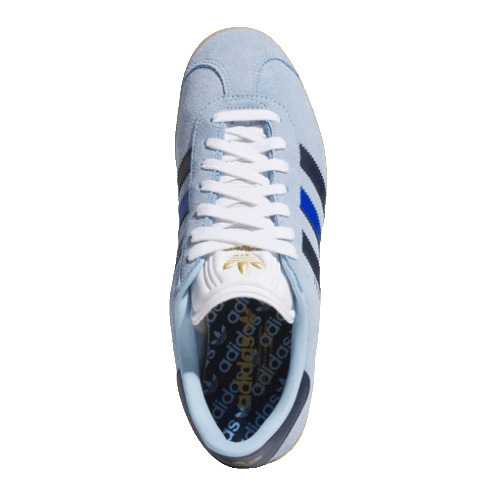 adidas Gazelle Spikeless Golf Clear Sky Night Indigo Oben