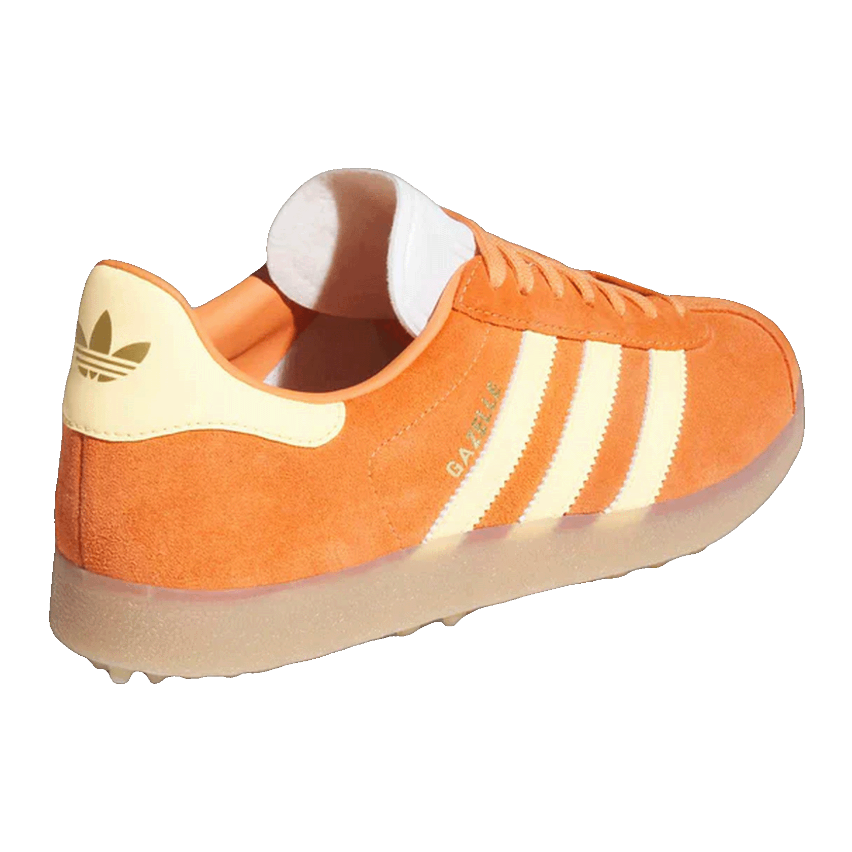 adidas Gazelle Spikeless Golf Dusky Orange Ice Tangerine Back HP7074