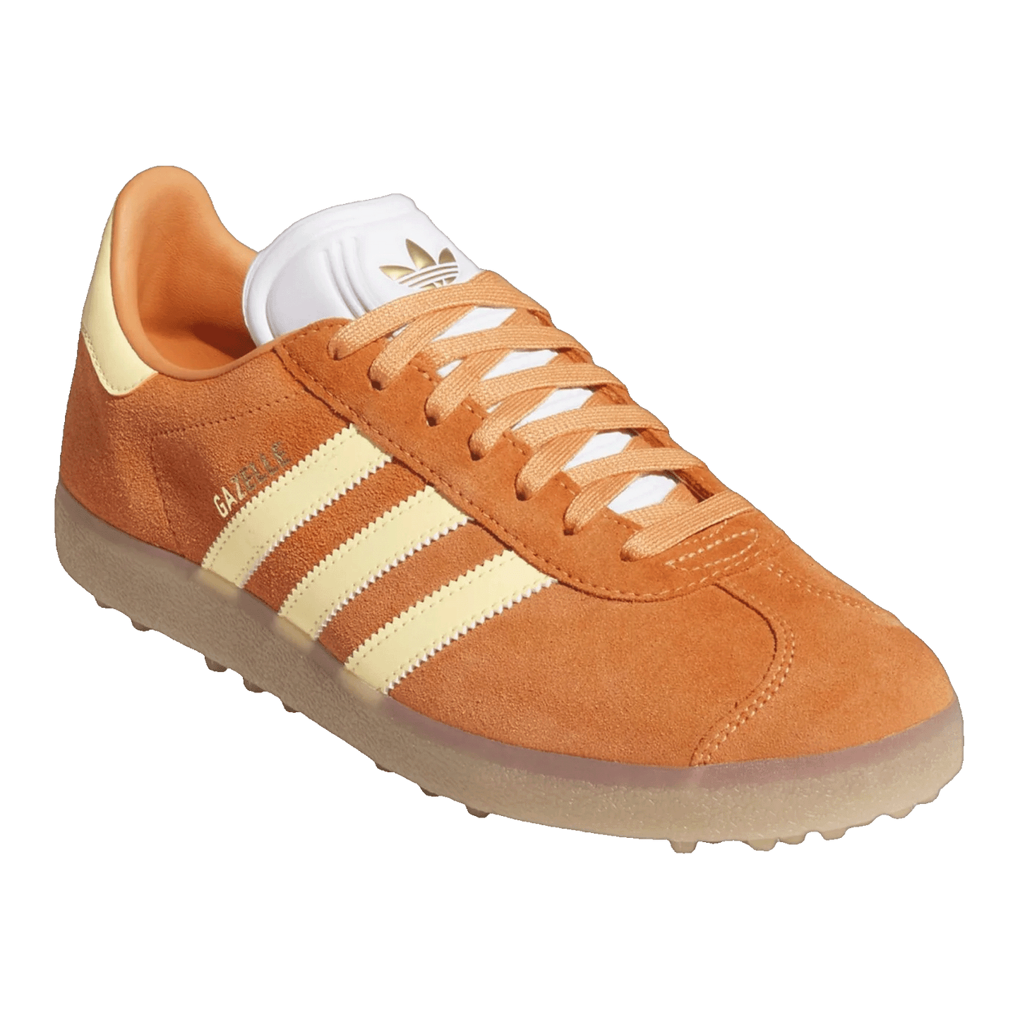 adidas Gazelle Spikeless Golf Dusky Orange Ice Tangerine Side HP7074
