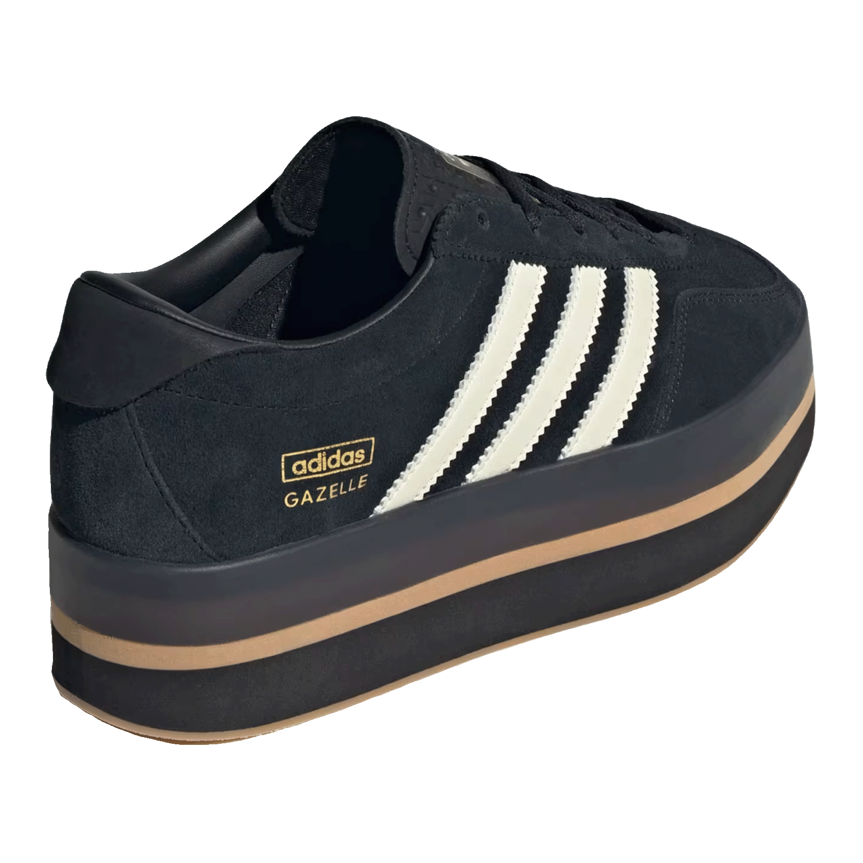adidas Gazelle Stack Black Cream White (W) Back