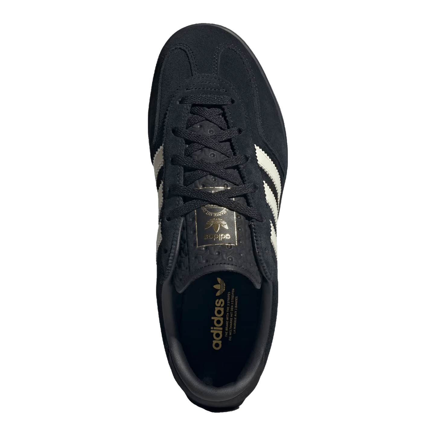 adidas Gazelle Stack Black Cream White (W) Oben