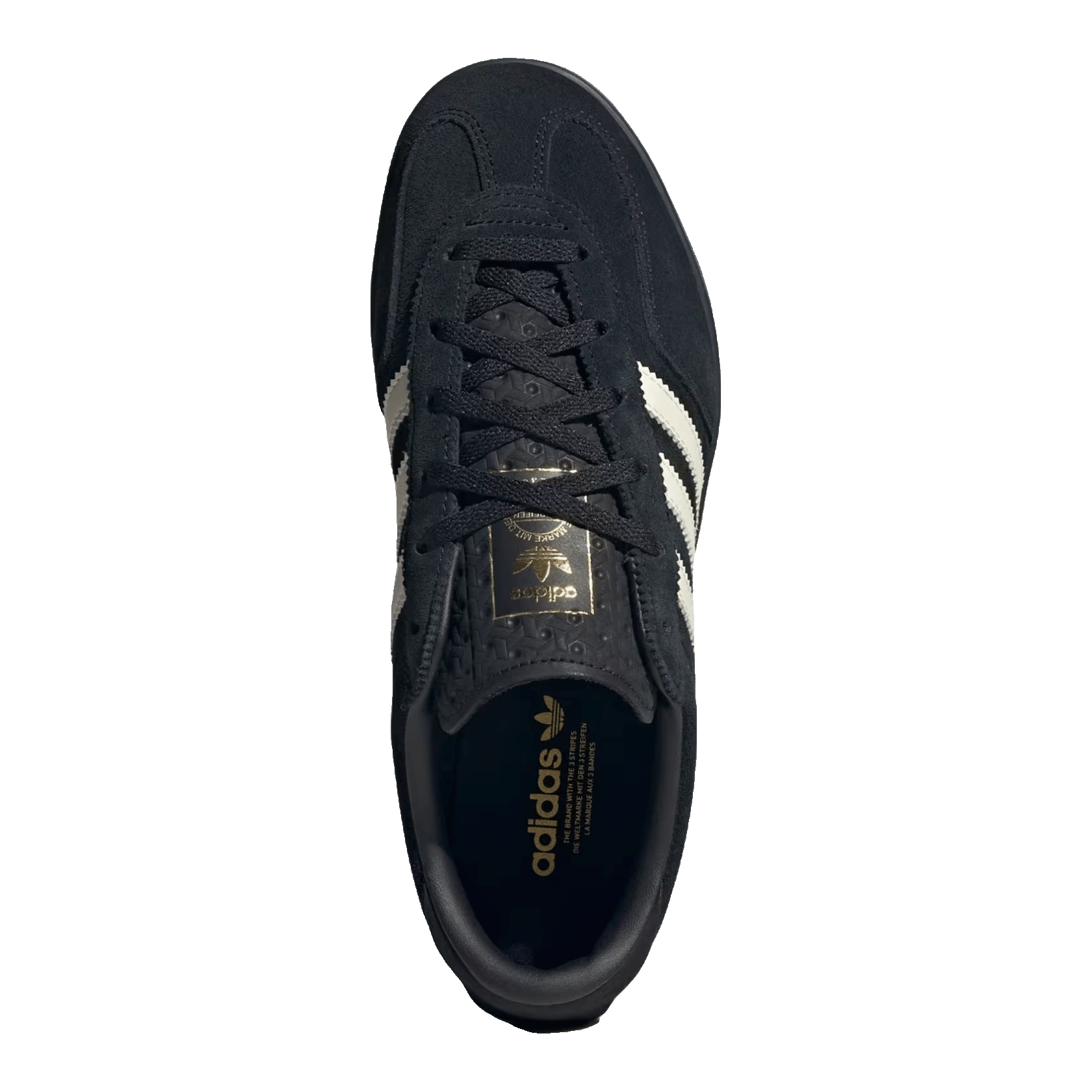 adidas Gazelle Stack Black Cream White (W) Oben