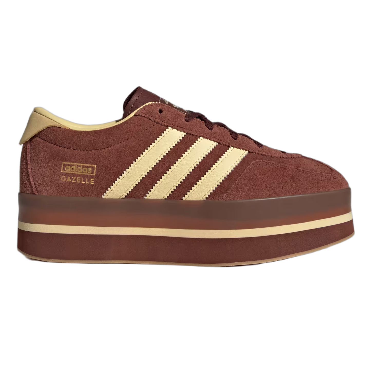 adidas Gazelle Stack Fox Brown Orange Tint (W) JS3928
