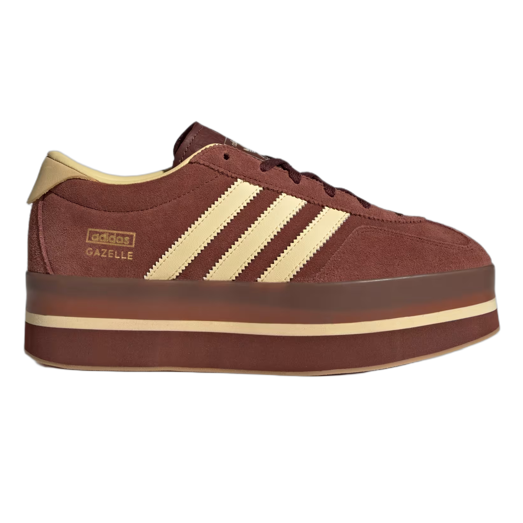 adidas Gazelle Stack Fox Brown Orange Tint (W) JS3928