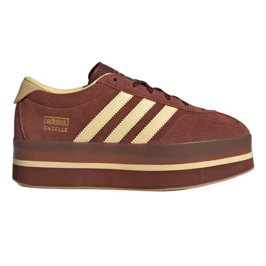 adidas Gazelle Stack Fox Brown Orange Tint (W) JS3928
