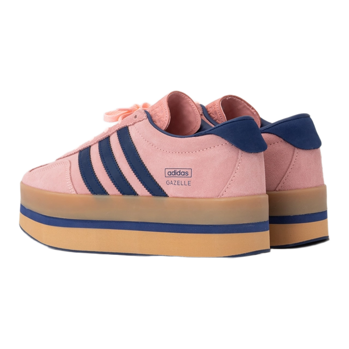 adidas Gazelle Stack Glow Pink Victory Blue (W) Back JS3926