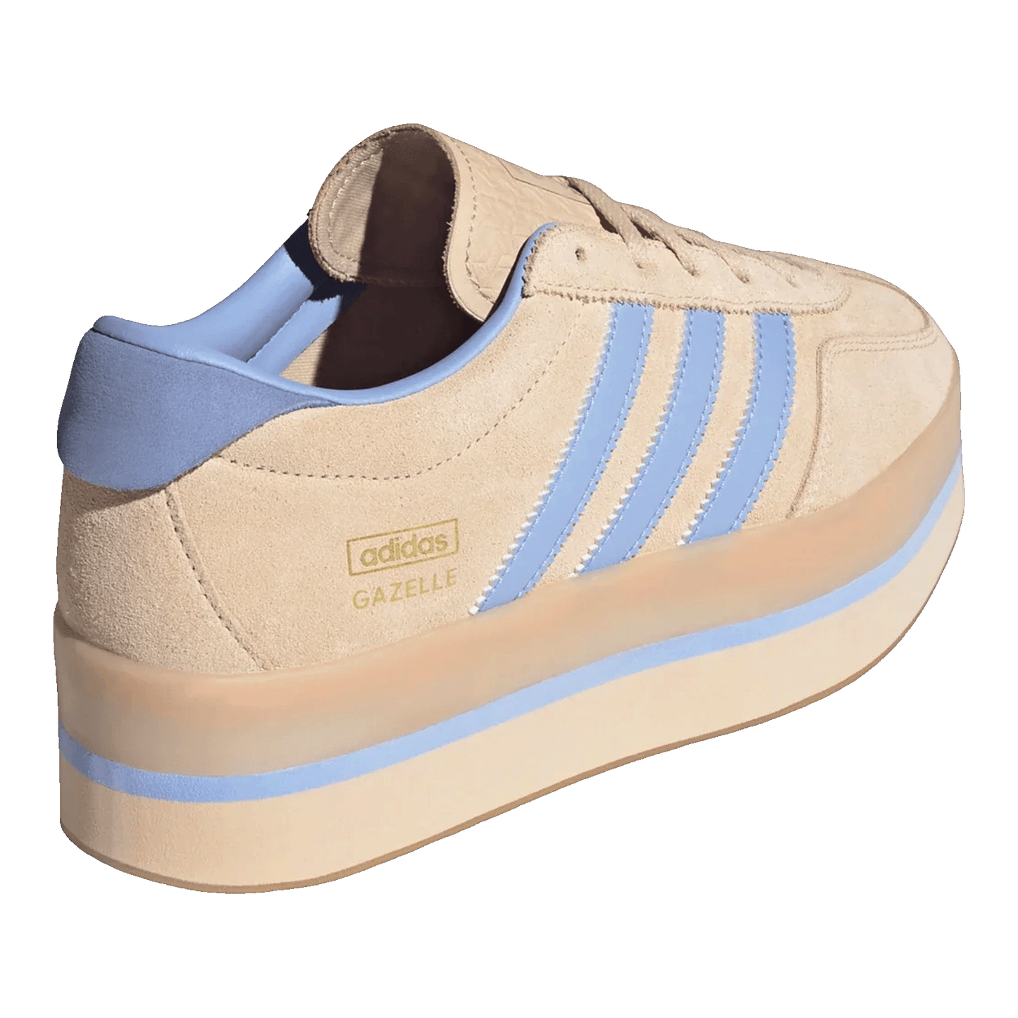 adidas Gazelle Stack Halo Blue Gum (W) Back JS3927