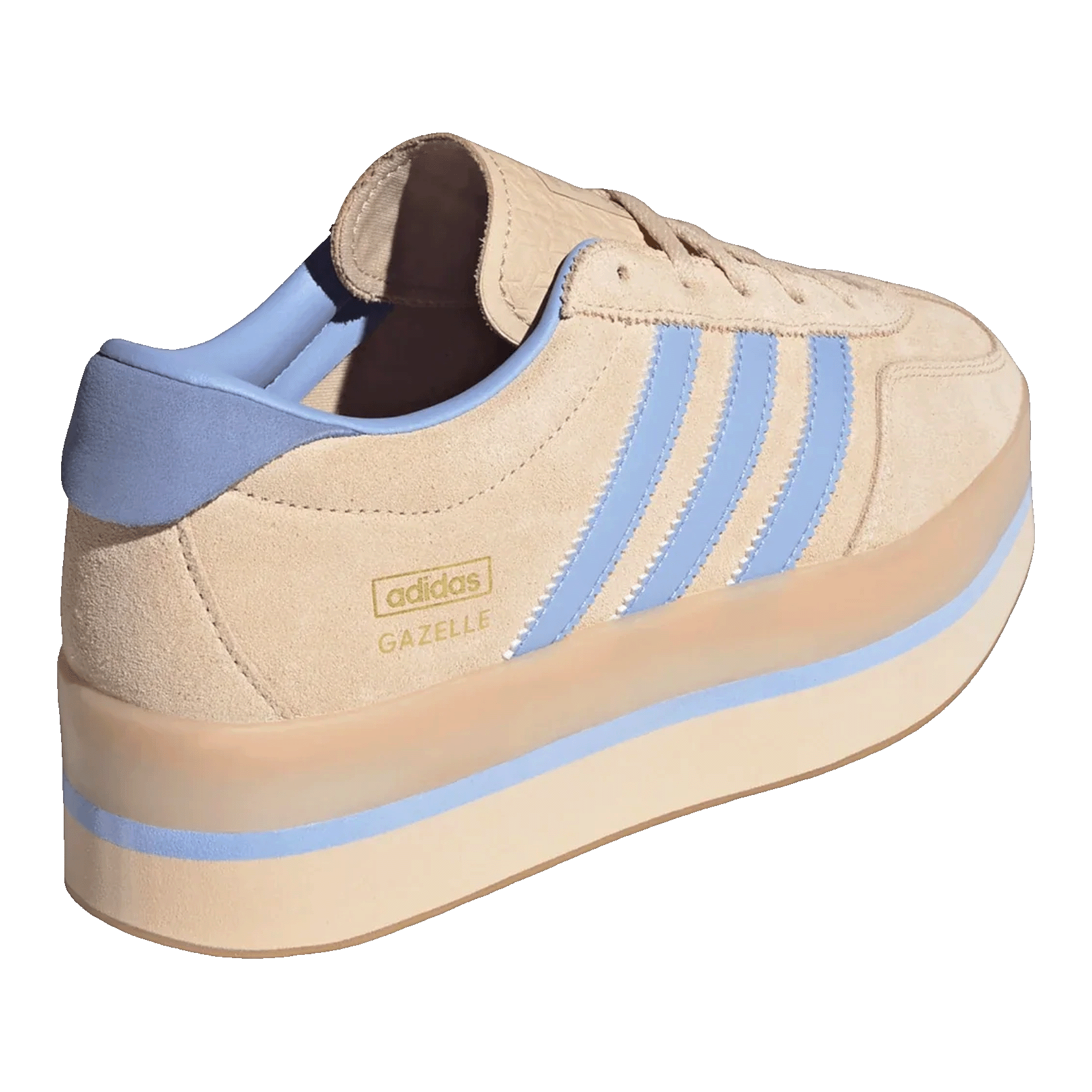 adidas Gazelle Stack Halo Blue Gum (W) Back JS3927