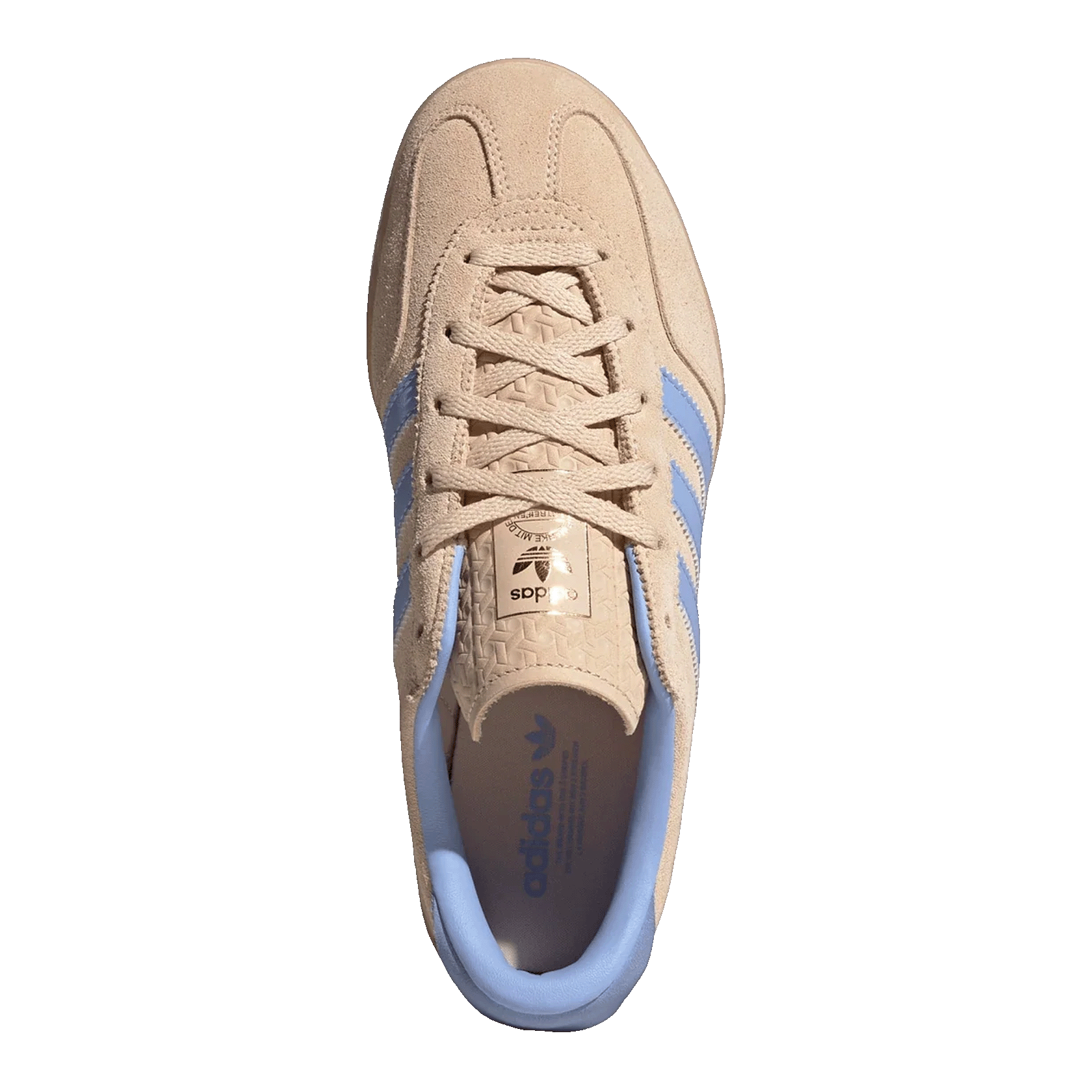 adidas Gazelle Stack Halo Blue Gum (W) Oben JS3927