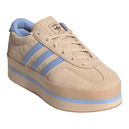 adidas Gazelle Stack Halo Blue Gum (W) Side JS3927