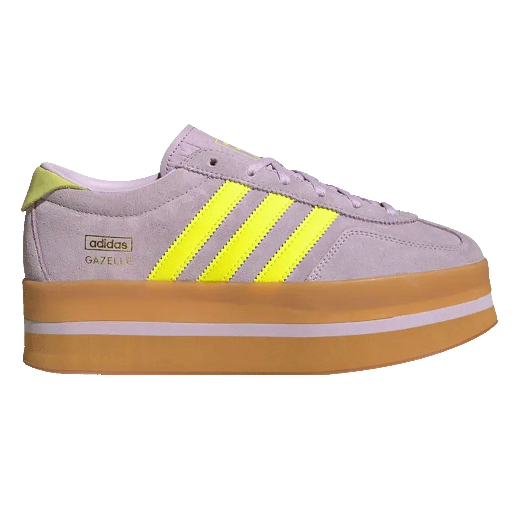 adidas Gazelle Stack Ice Lavender Solar Yellow Gum (W) JR8178