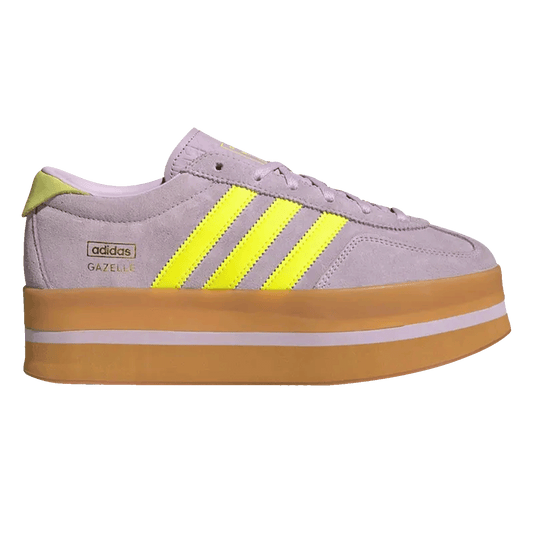 adidas Gazelle Stack Ice Lavender Solar Yellow Gum (W) JR8178
